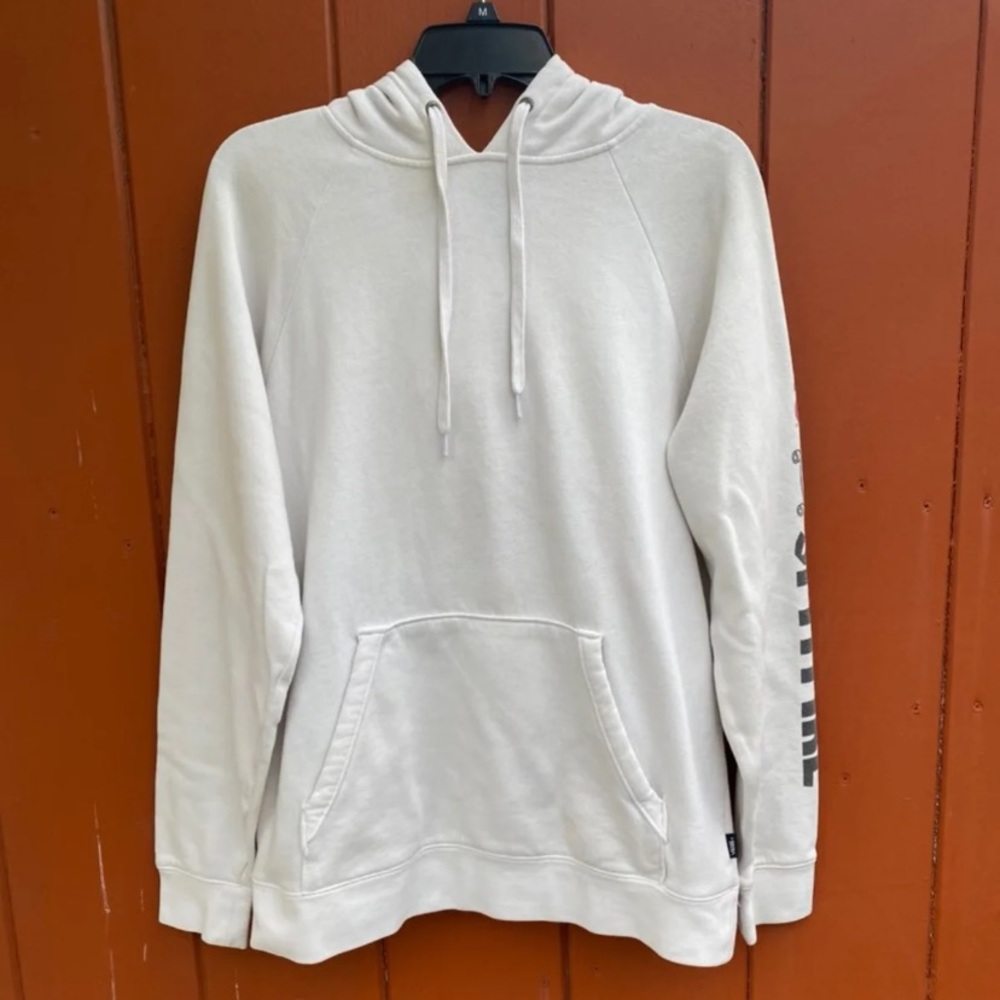 Vans white hoodie